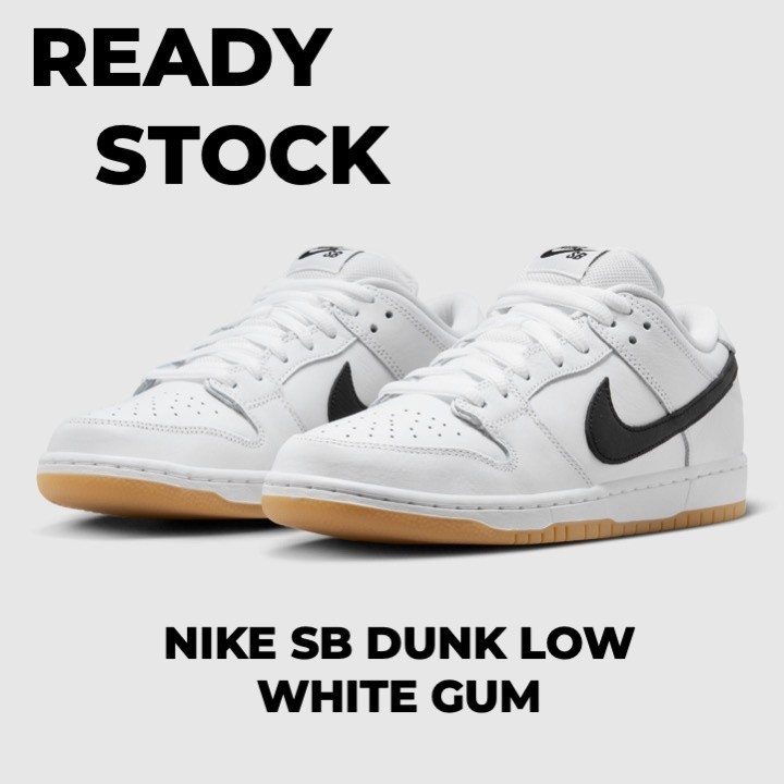 Nike SB Dunk Low White Gum