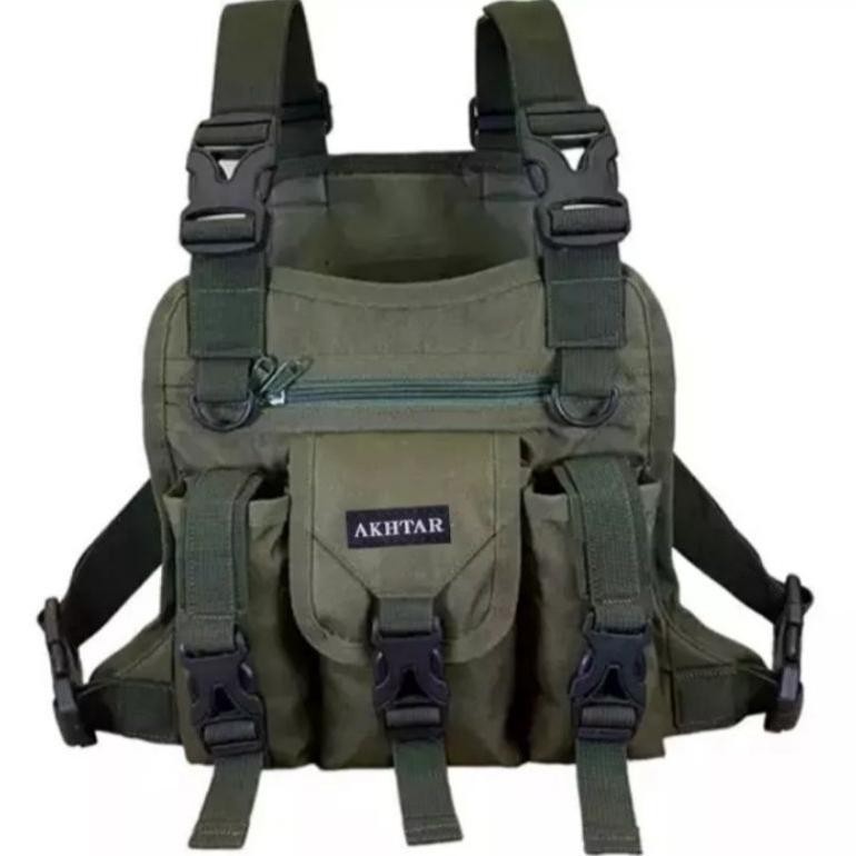 tas dada pria tactical army tas army rompi Trend