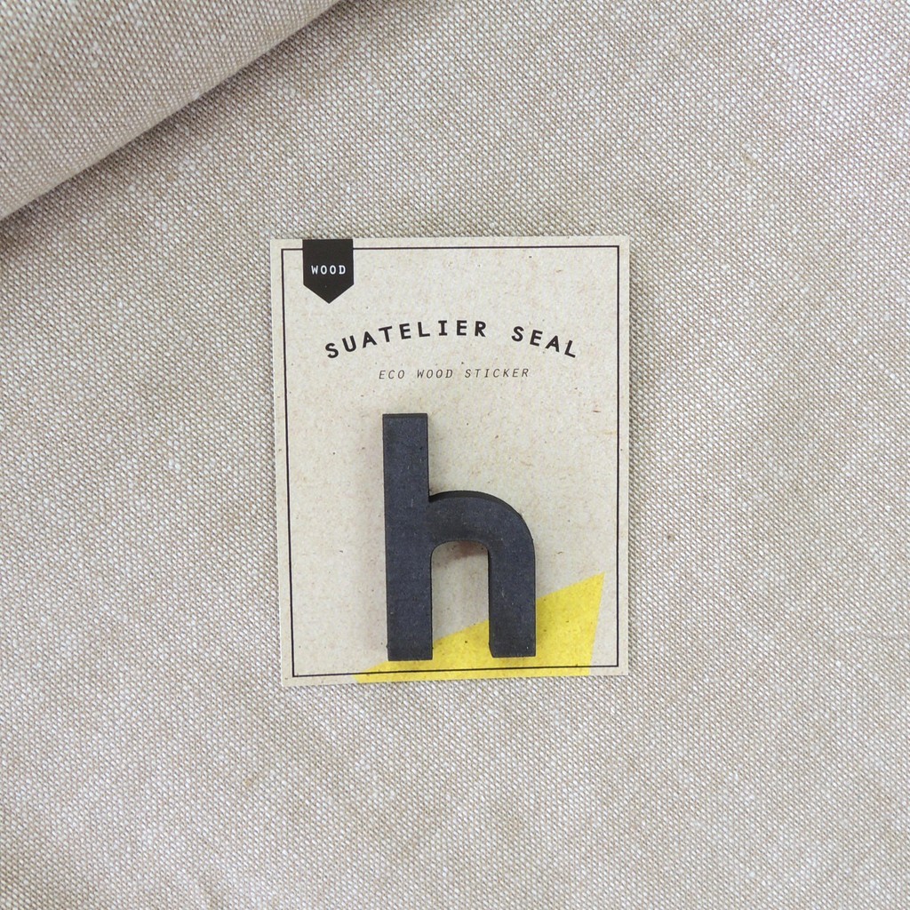 

SUATELIER Seal Eco wood sticker No. 1748 wood (h)