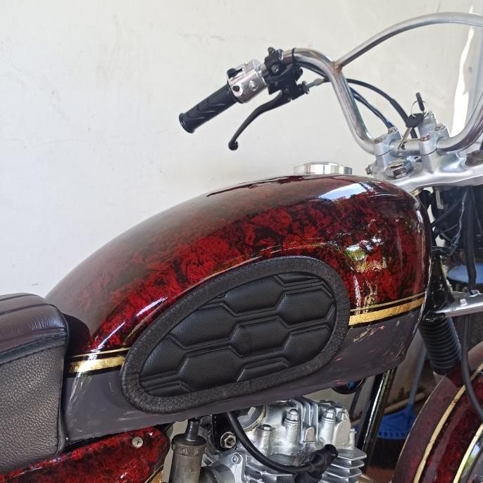 Tank Pad / Tankpad Karet Tangki Classic Custom