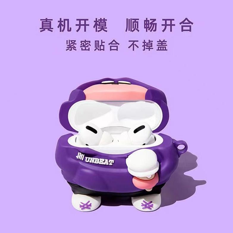 CASE AIRPODS PRO GEN 2 PREMIUM LUCU 3D TOOTHLESS BAYMAX HITAM NINTENDO XBOX AIRPRO INPODS 13 BARU