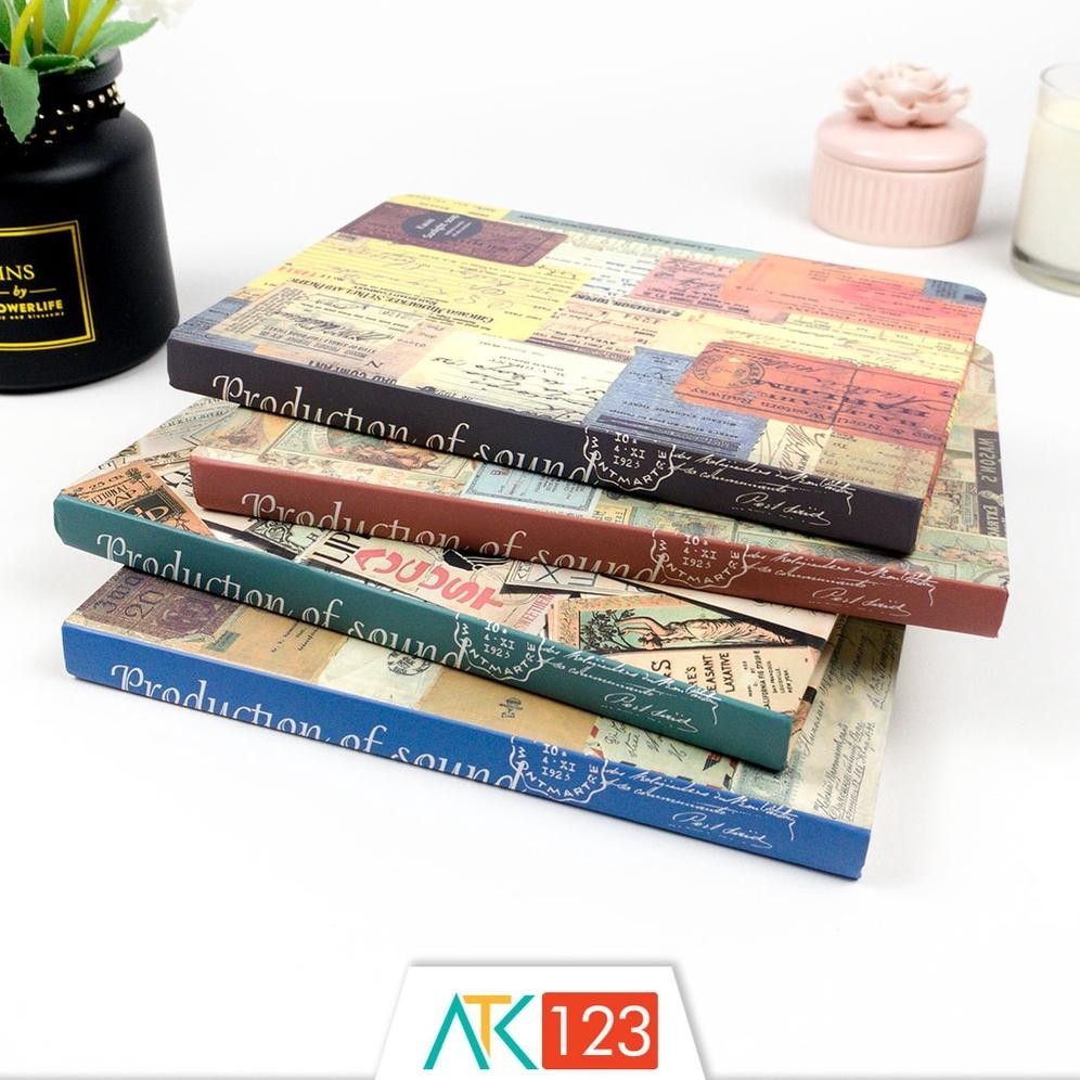 

ter-98 Buku Tulis / Catatan / Agenda / Jurnal / Notebook / Diary / Journal Aesthetic / Esthetic / Classic / Vintage Hardcover A5 NBMR-A Murah