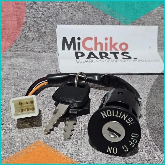 Kunci Kontak Set RC80 RC100 Bravo Sprinter RC 80 RC 100 Plus Stang Jok