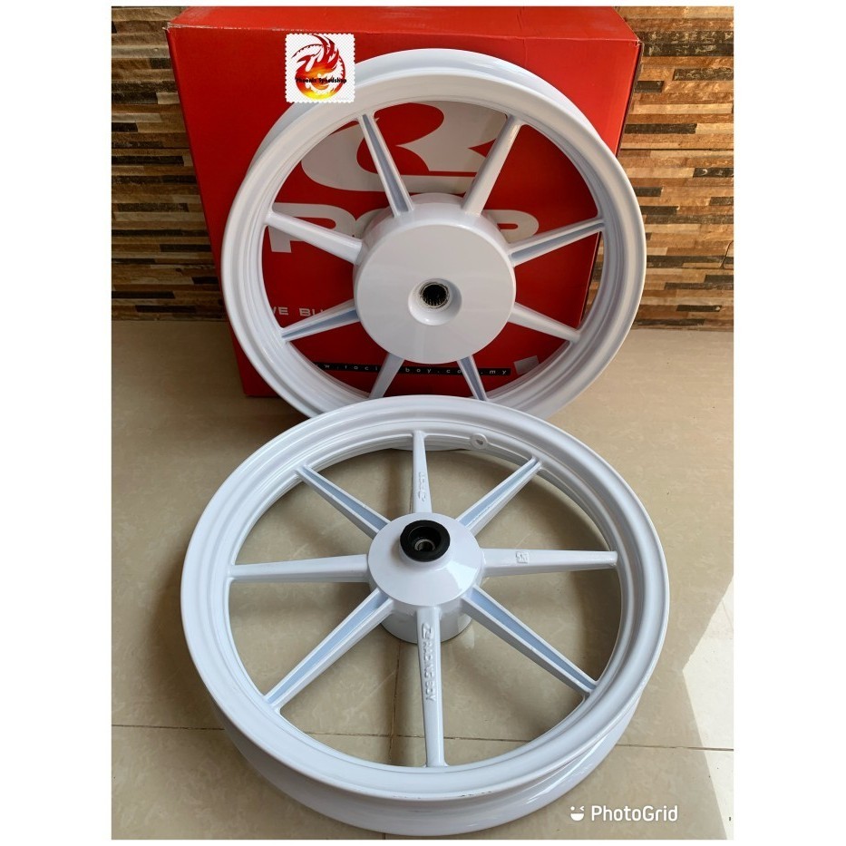 VELG RCB SP 811 WHITE PALANG 8 UNTUK MOTOR VARIO 110, SCOOPY, BEAT ORI