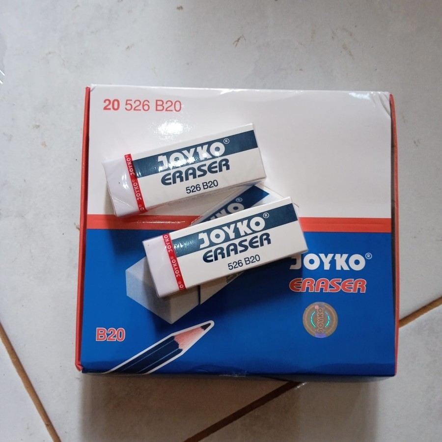 

Penghapus pensil JOYKO.. harga 1 pcs - B40/kcil