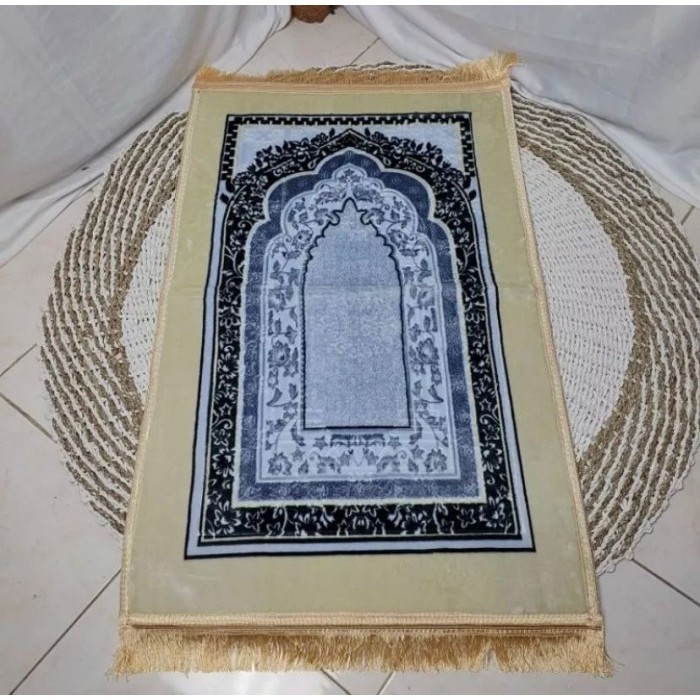 Sajadah Turki Tebal Dan Empuk Super Premium Sajadah Rumbay Putih
