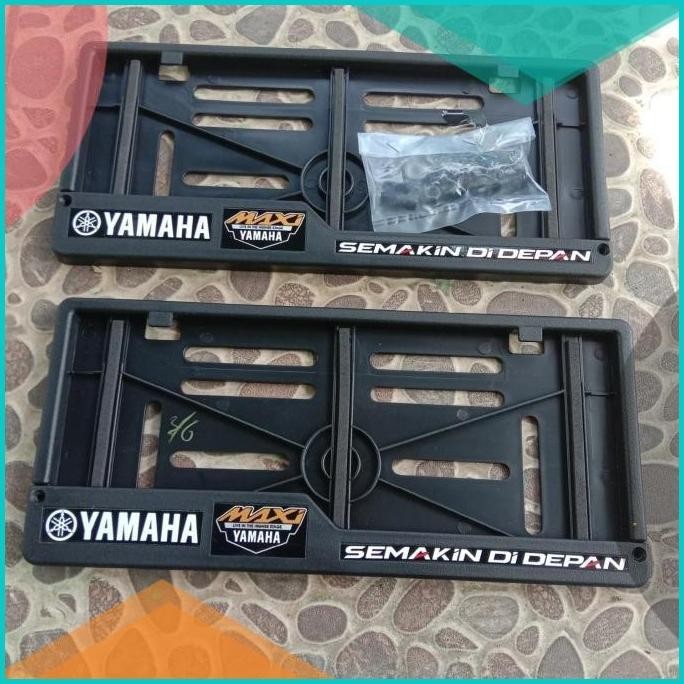 Dudukan Plat Nomor Motor Ori Yamaha N-max 2020 X-Max Aerox Nmax Dll 19