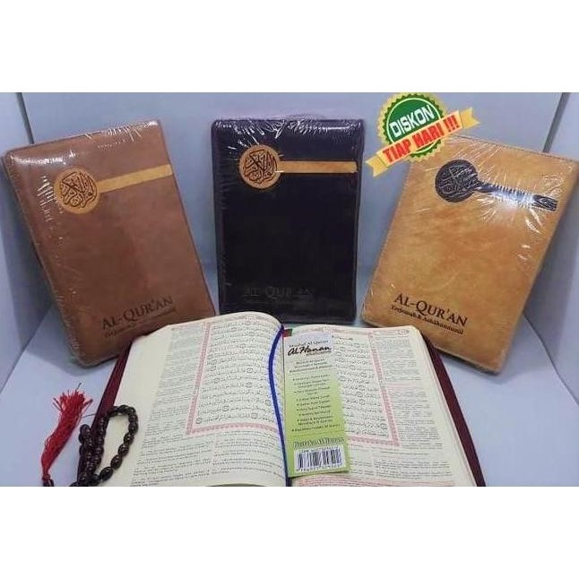 

Alquran Terjemah Al quran Kalf Cover Kulit qur'an dan Terjemahan AS78