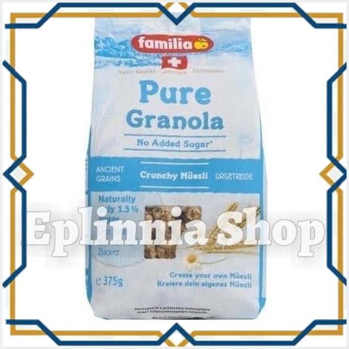 

[EPL] CEREAL FAMILIA PURE GRANOLA NO ADDED SUGAR 375 GR - SEREAL