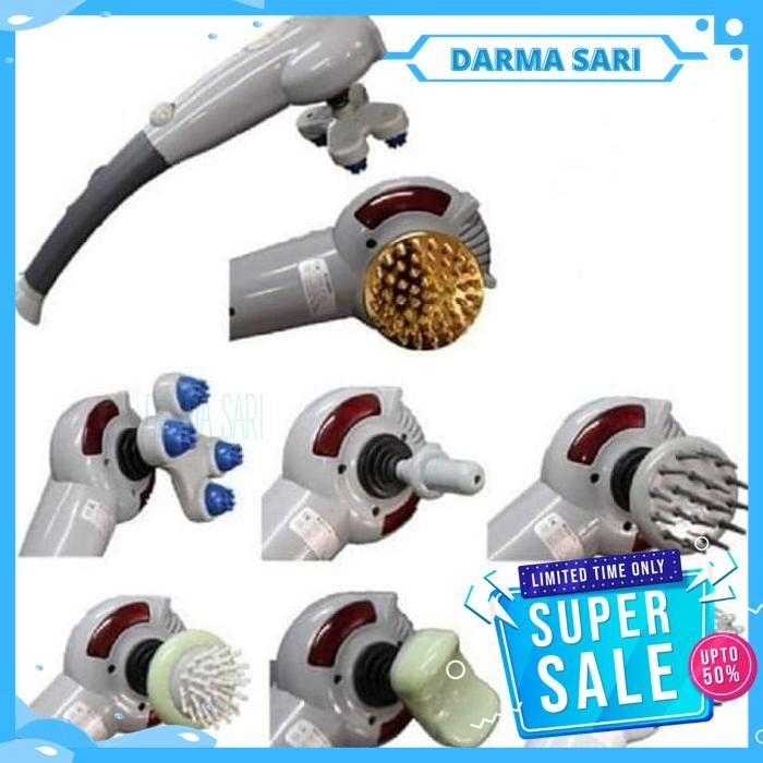 8IN1 ALAT PIJAT ELEKTRIK MAGIC BODY MASSAGER 8 IN 1 FASCIAL MASSAGE TERHITS