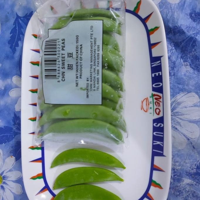 

Kacang kapri import tumis udang PS