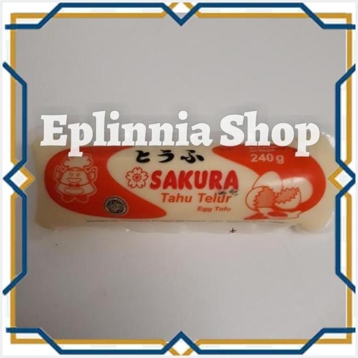 

[EPL] SAKURA EGG TOFU 240 GR - TAHU TELUR