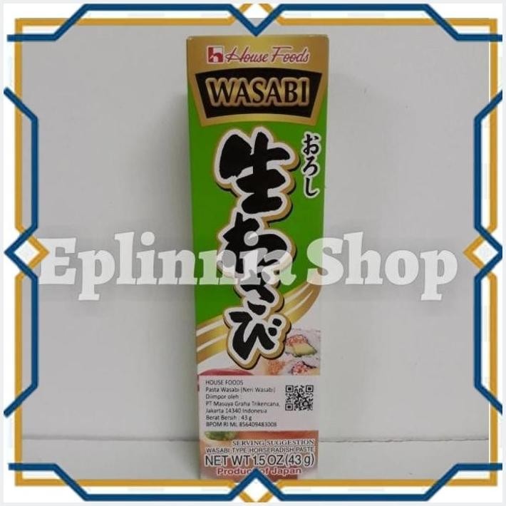 

[EPL] HOUSE FOODS NERI WASABI 43 GR - PASTA WASABI