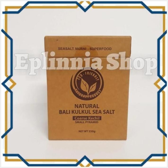 

[EPL] NATURAL BALI KULKUL SEA SALT COARSE KECHIL 250 GR - GARAM LAUT