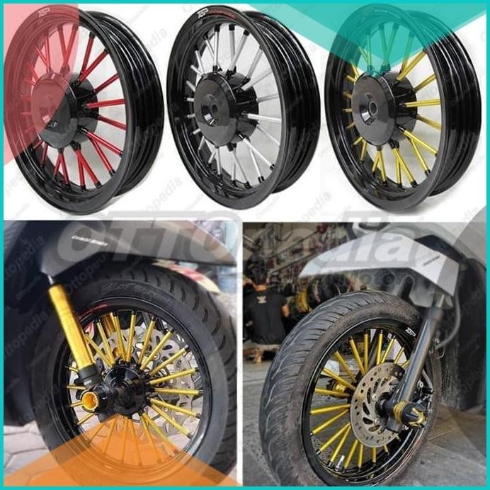 Top Andong Velg Racing Lebar Matic Ring 14 Vario Beat Scoopy Fi ESP 19