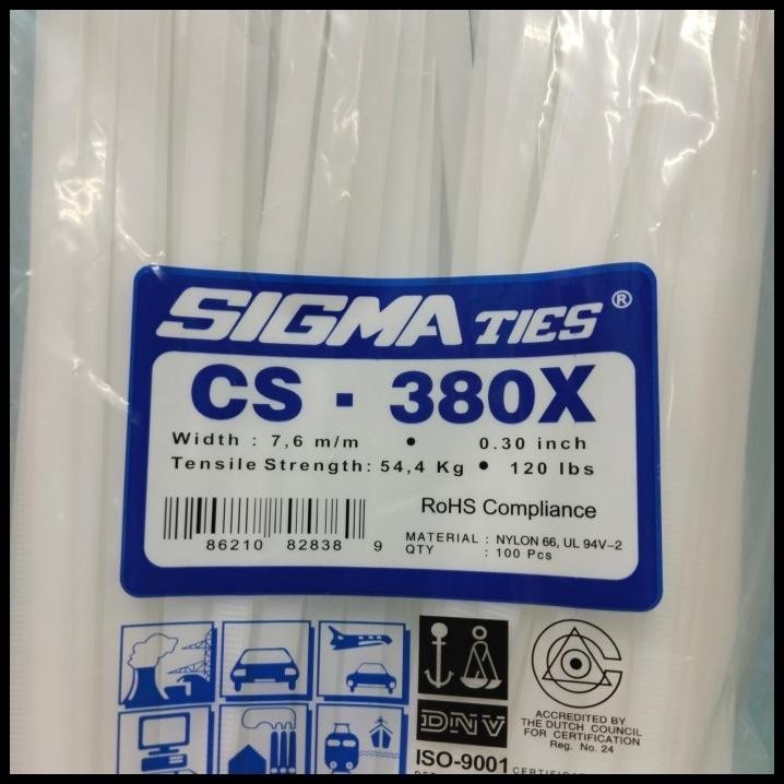 

TERBARU SIGMA TIES CS-380X PUTIH 3807,6 !!!