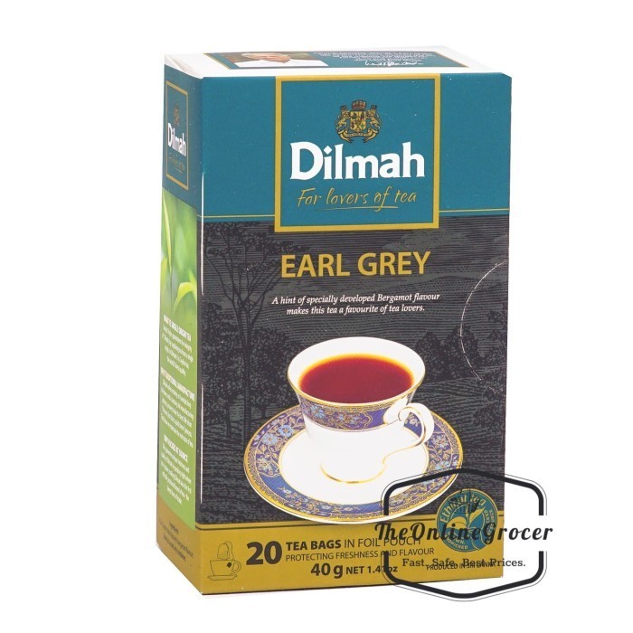 

Dilmah Earl Grey Tea 20S - Teh Celup No Envelope