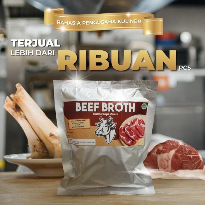 

Best Beef Broth - Perasa Sapi / Kaldu Sapi Murni / Extrak Sapi (Lebih