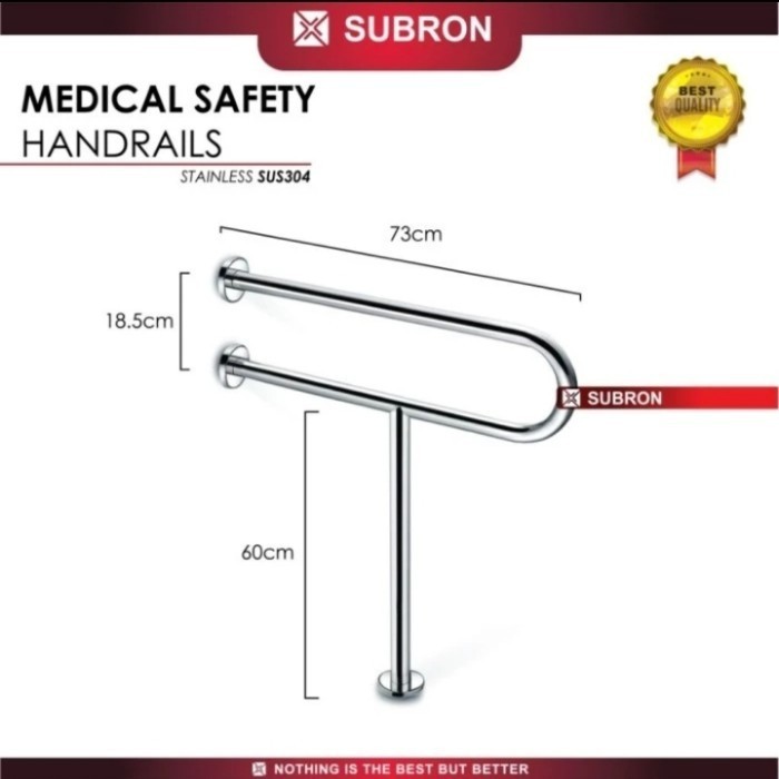 Disability Toilet / Pegangan Toilet Lansia / Pegangan Kamar Mandi