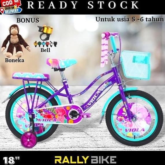 Sepeda Anak Ukuran 18 Model Cewek Ataransya