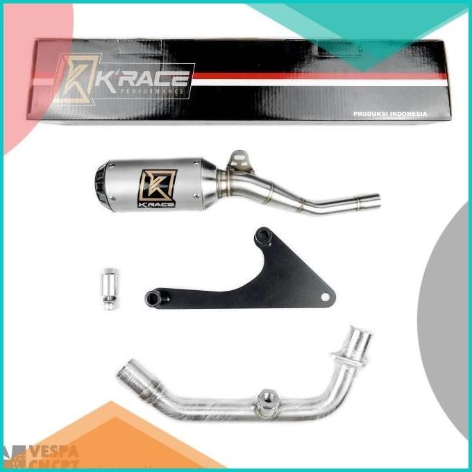 KNALPOT K RACE TREX EXHAUST RACING VESPA LX LXV S 3V IGET 19F3B2024 pa