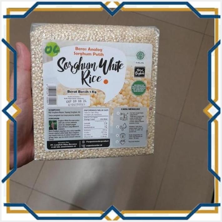 

[LDY] OC SORGHUM WHITE RICE 1KG BERAS ANALOG