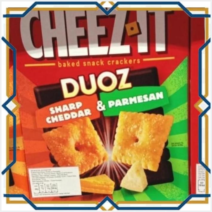 

[LDY] CHEEZ-IT BAKED SNACK CRACKERS 351GR DUOZ SHARP CEDDAR & PARMESAN