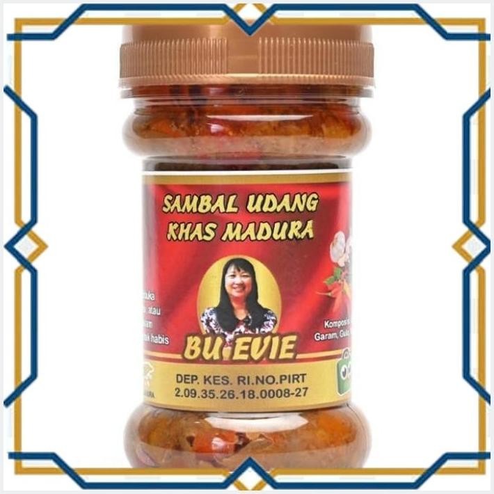 

[LDY] BU EVIE SAMBAL UDANG KHAS MADURA 150GR