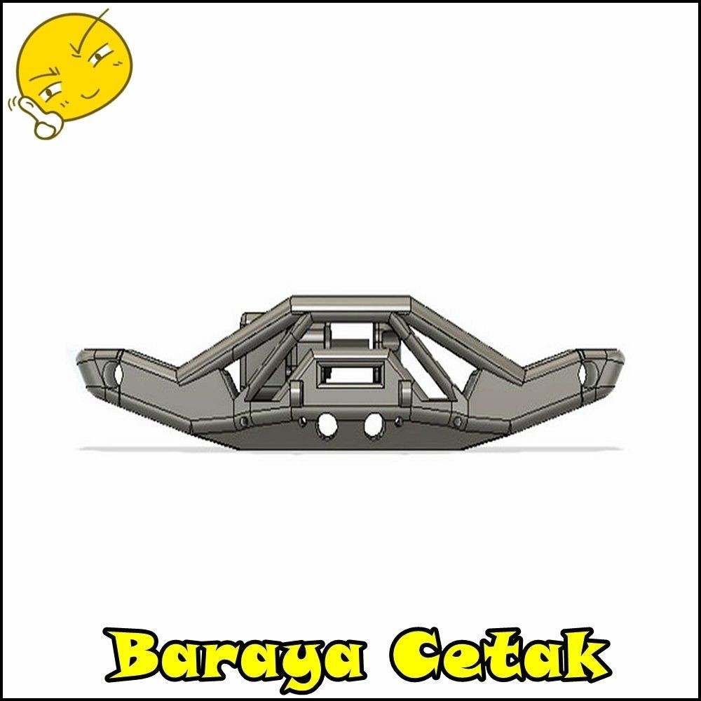 RC Bumper Dan WInch MN90 3D Print Aksesoris Mobil RC