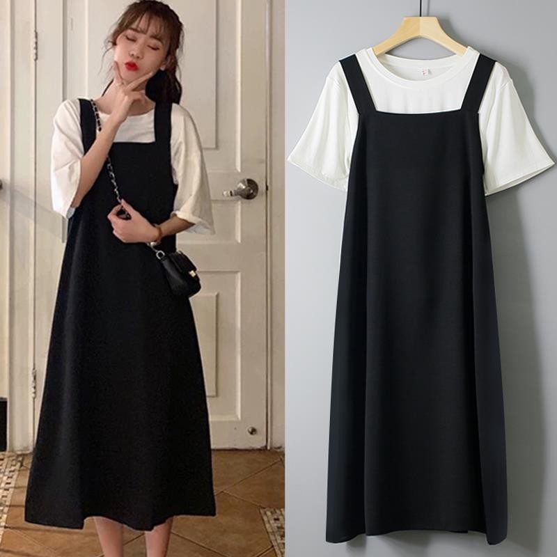 Pakaian Wanita Ukuran Plus, Setelan Baju Siswa Wanita Gaya Barat, Pelangsing Gaya Korea, Ukuran Besa