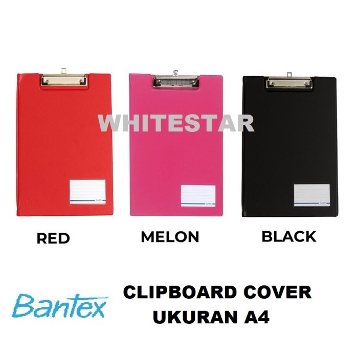 

Clipboard / Papan Jalan / Dada With Cover Bantex Uk. A4 / F4 Folio