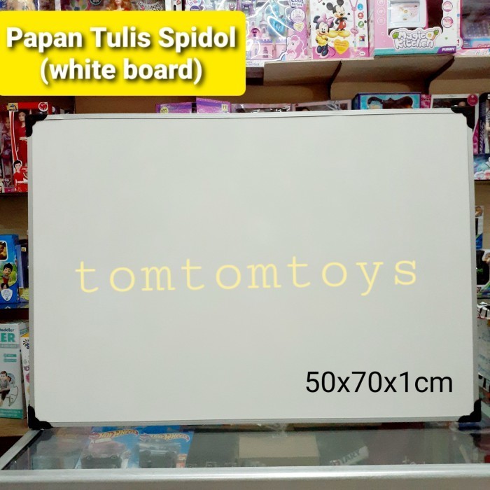 

Papan Tulis Spidol Whiteboard Dan Kapur 2 Sisi 50X70 Cm
