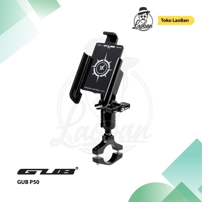 Phone Holder Gub P50 - Holder Hp Motor Holder Hp Sepeda