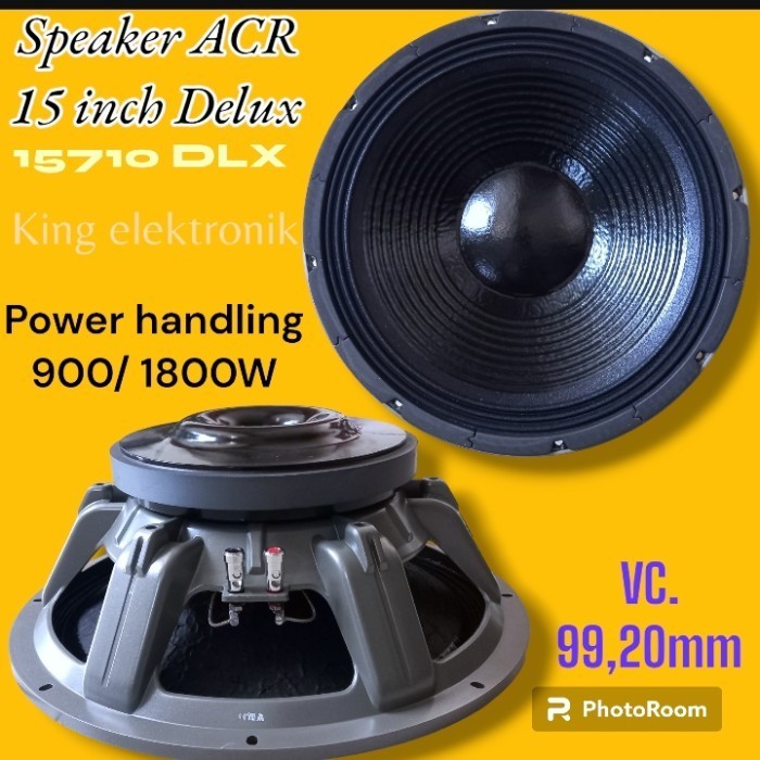 Speaker Acr 15 Inch Deluxe 15710 Dlx New Product Acr