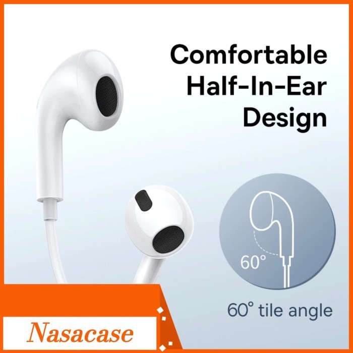 Headset Iphone 15 Pro Max Colokan Type C Earphone Hf