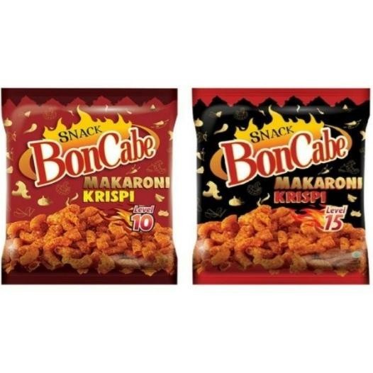 

BONCABE MAKARONI KRISPI REGULER 30 GRAM LEVEL 10 15 PACK KOBE SNACK CEMILAN ANAK GROSIR MURAH MAKANAN RINGAN BON CABE MACARONI CRISPY 30GR GR MINI CRISPI SACHET RENCENG KEJU