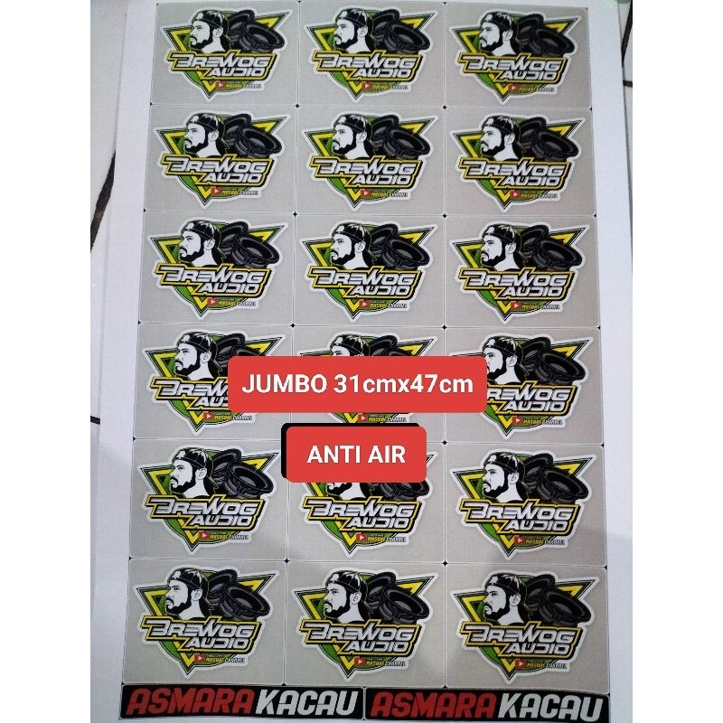 

STIKER BREWOG AUDIO | STIKER SOUND VINYL | STIKER AUDIO ANTI AIR | STIKER BREWOG ISI 18 BIJI