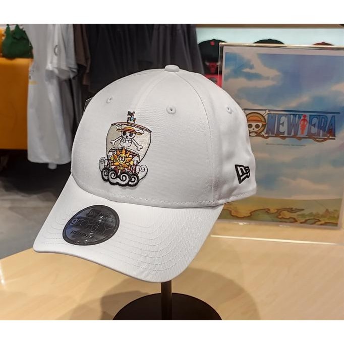 Diskon Murah  Topi New Era 9Forty x One Piece Thousand Sunny White Cap 100% Original