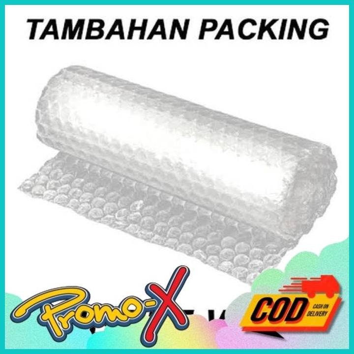 

BUBBLE WRAP EXTRA PACKING AMAN EXTRA SAFE TAMBAHAN PACKING