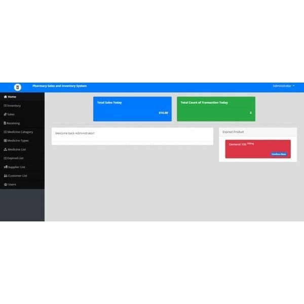 source code & aplikasi Sistem Penjualan dan Persediaan Apotek