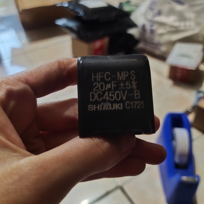 Kapasitor Original Hfc Mps 450V Dc Untuk Ac Daikin Inverter