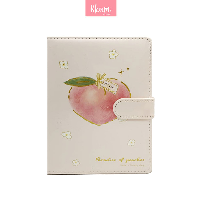 

MURAH Notebook Peach/Buku Tulis/ Peach Cover Notebook/Buku motif lucu jurnal