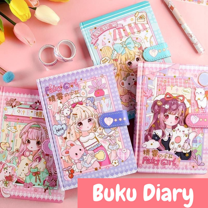 

DISKON Buku Journal Diary Agenda Notebook Planner Magnetic Hard Cover ST0053