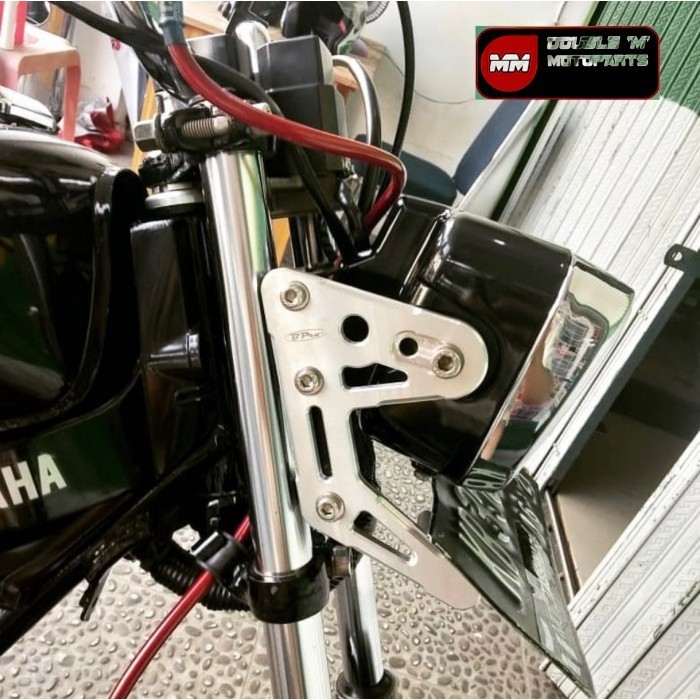 Bracket Breket Lampu Rx King Kupingan Lampu Rx King Cnc Bpro