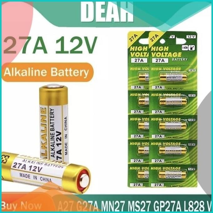 Battery Baterai Batre GP 27A 27 A 12V 12 Volt 12volt Alkaline 19F3B202