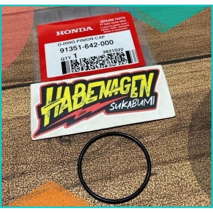 oring o ring karet seal sil pinion cap pully puli Belakang honda matic