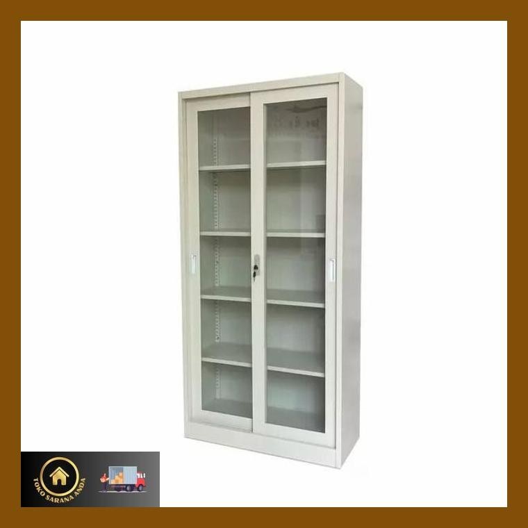 

Sarana Lemari Arsip Besi Pintu Kaca H118