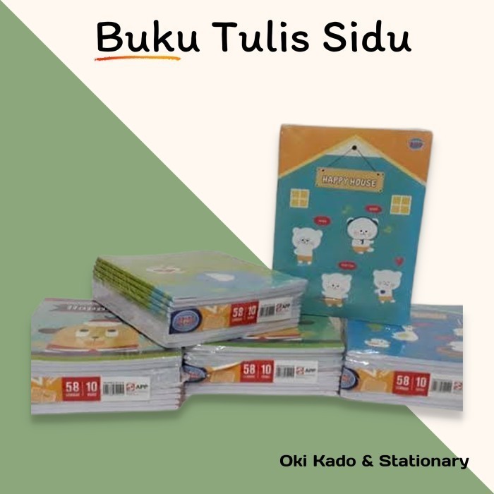 

BRG BARU Buku Tulis Sidu 38 dan 58 Lembar 1 pack