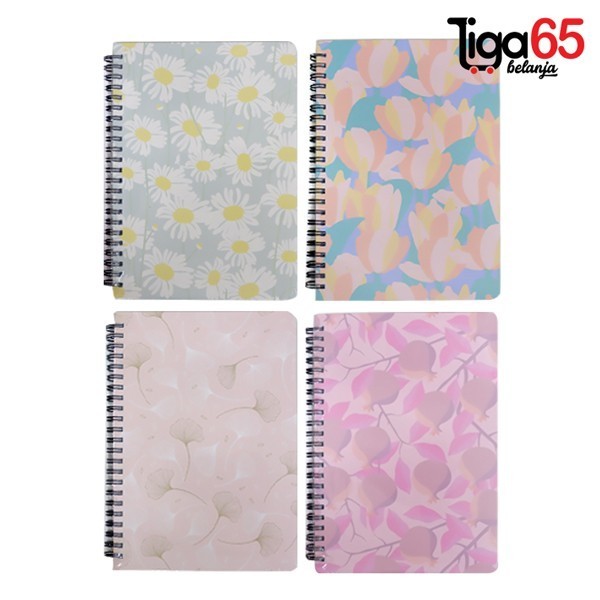 

HRG DISKON 365 Ring Book Spiral A5 #40587 Catatan Buku Tulis Sekolah 80 Hal - 3