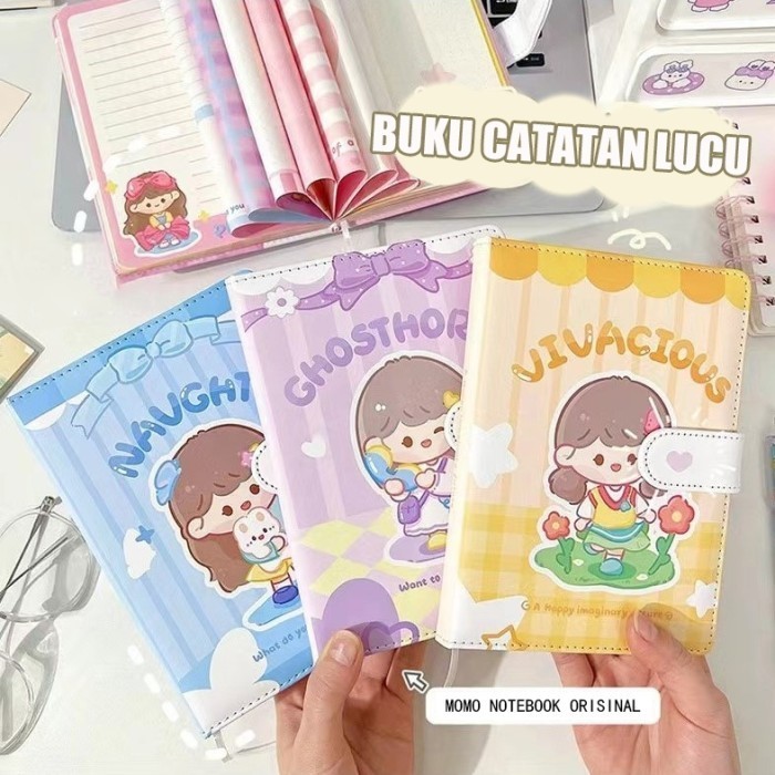 

SALE Buku binder folder buku jurnal buku cute diary note book karakter lucu